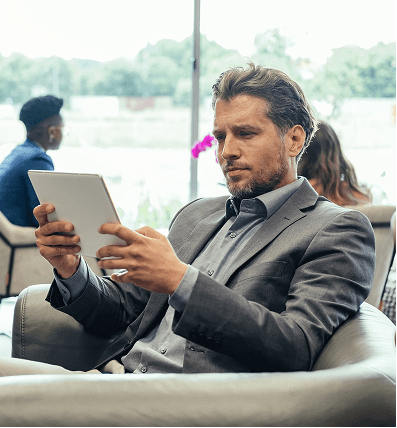 BSJ - Empresas - Canales y gestiones - Office Banking - Image: Resolvé todas tus gestiones al instante y desde donde estés