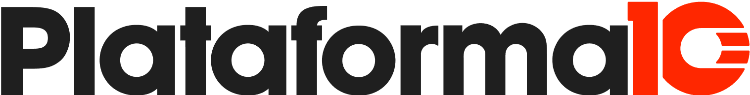 Plataforma 10 Logo - black&orange